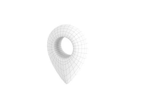 Symbol003 Map Point 3D Model