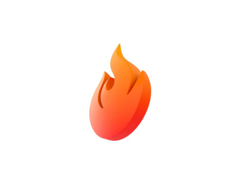 Symbol004 Flame 3D Model