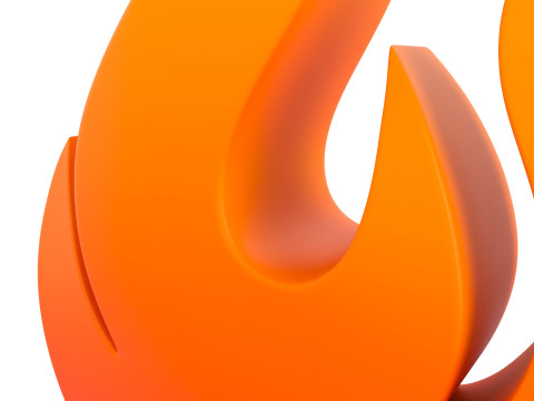 Symbol004 Flame 3D मॉडल