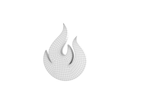 Symbol004 Flame 3D मॉडल