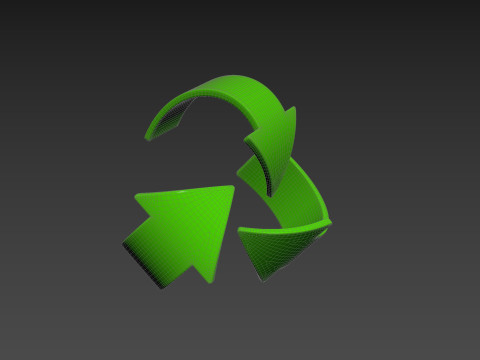 Symbol005 Recycle Modello 3D