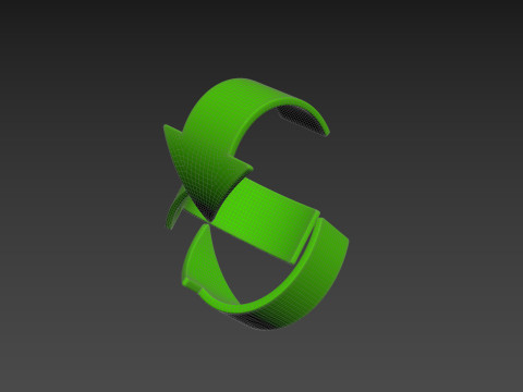 Symbol005 Recycle Modello 3D