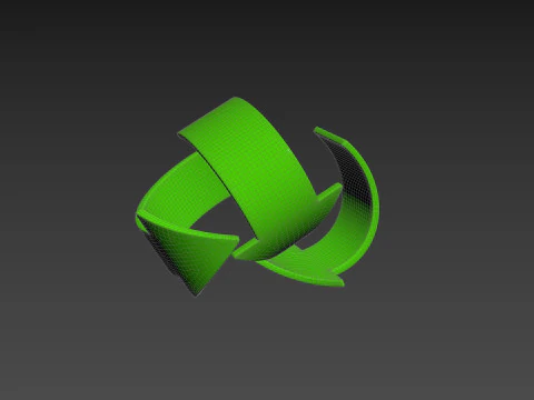 Symbol005 Recykling Model 3D