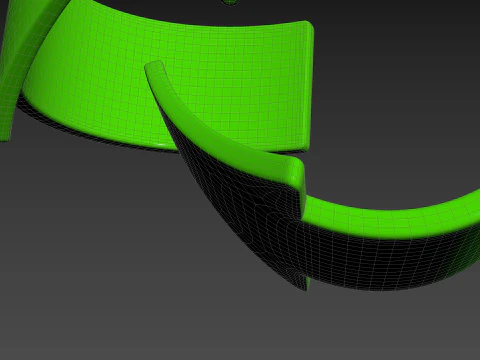 Symbol005 Recykling Model 3D