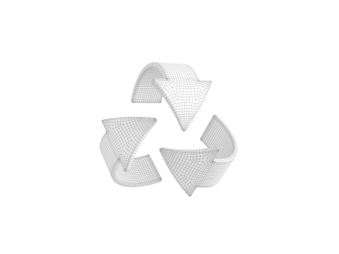 Symbol005 Recycle Modello 3D