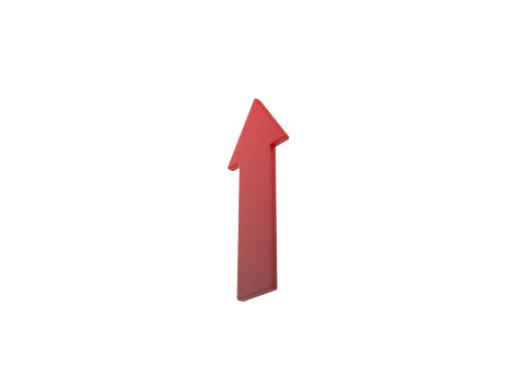 Symbol006 Arrow 3D Model