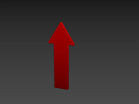 Symbol006 Arrow 3D Model
