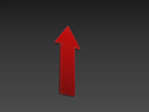 Symbol006 Arrow 3D Model