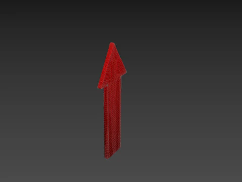 Symbol006 Arrow 3D Model