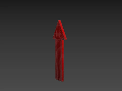 Symbol006 Arrow 3D Model