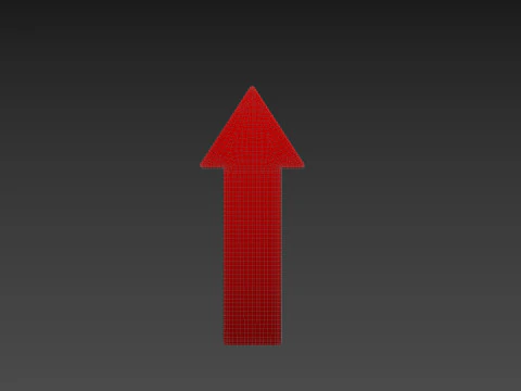 Symbol006 Arrow 3D Model