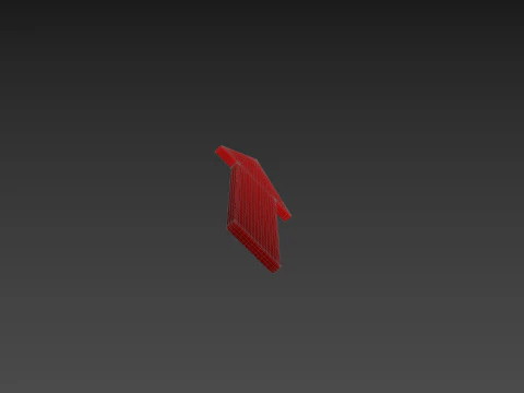 Symbol006 Arrow 3D Model