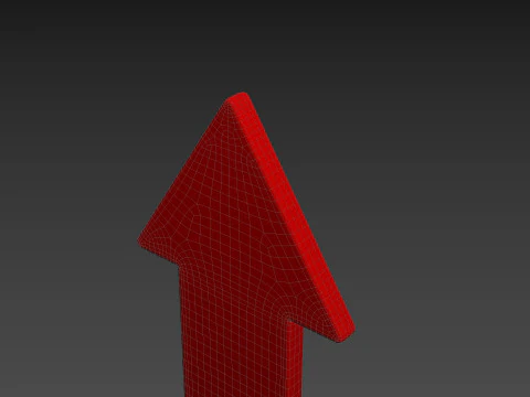 Symbol006 Arrow 3D Model