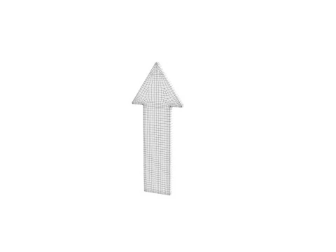 Symbol006 Arrow 3D Model