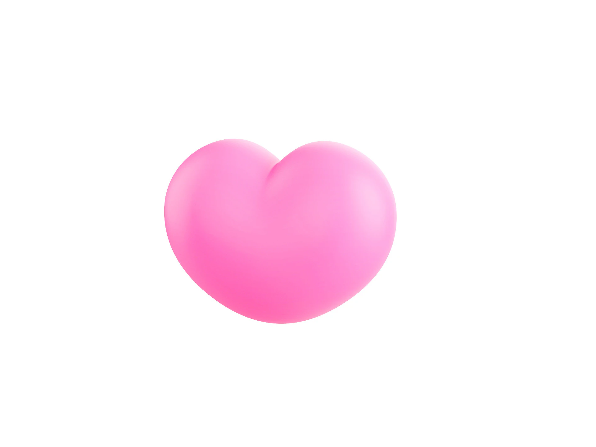 Symbol007 Heart 3D Model .c4d .max .obj .3ds .fbx .stl .blend 