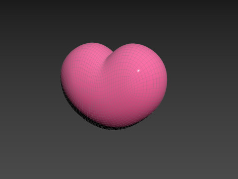 Symbol007 Heart 3D Модель