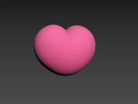 Symbol007 Heart 3D Model