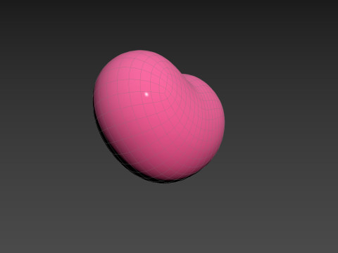 Symbol007 Heart 3D Модель