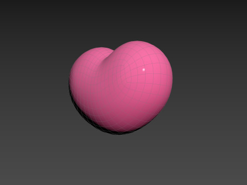 Symbol007 Heart 3D Модель