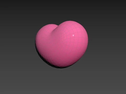 Symbol007 Heart 3D Model