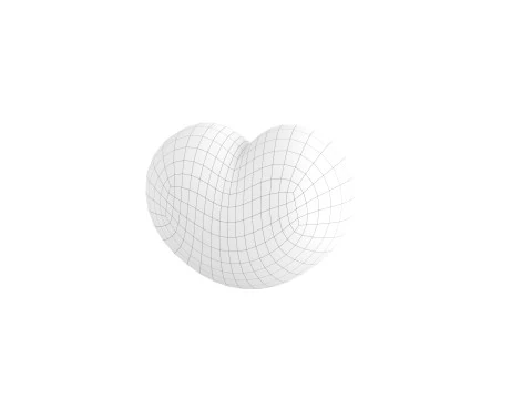 Symbol007 Heart 3D Model