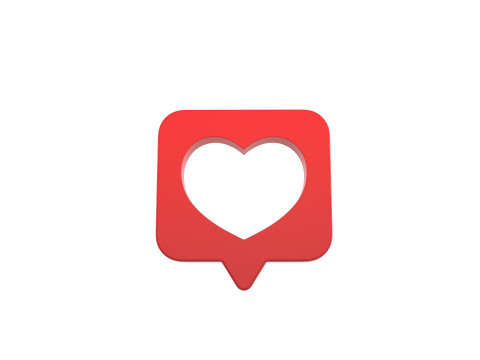 Symbol008 Heart Message Model 3D