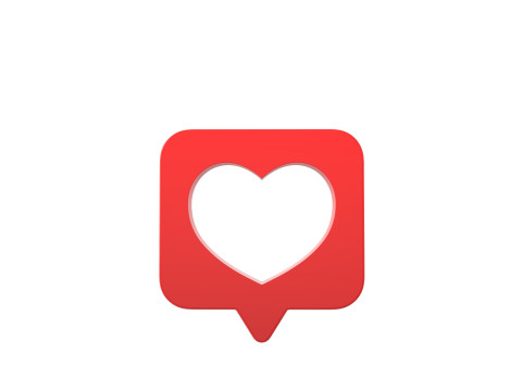 Symbol008 Heart Message Model 3D