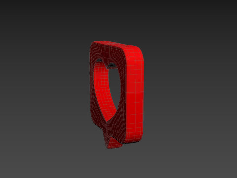 Symbol008 Heart Message Model 3D
