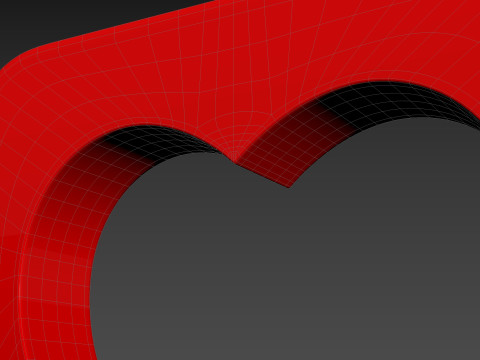 Symbol008 Heart Message Model 3D