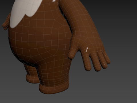 Character199 Shih Tzu Dog 3D Model