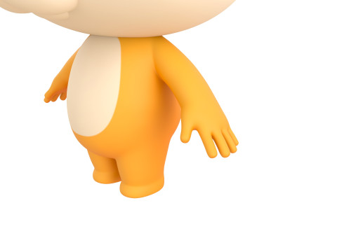 Character200 Shiba Dog Model 3D