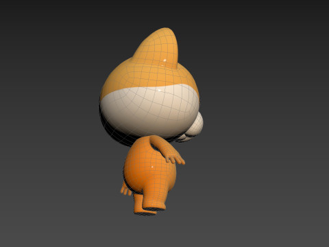 Character200 Shiba Dog Model 3D