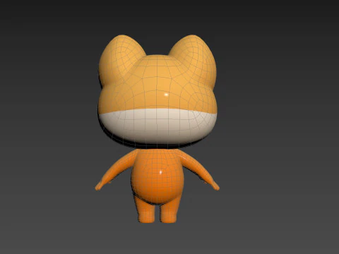 Character200 Shiba Dog 3D Model