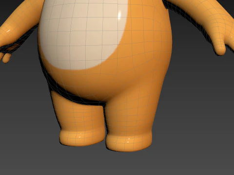 Character200 Shiba Dog 3D Model