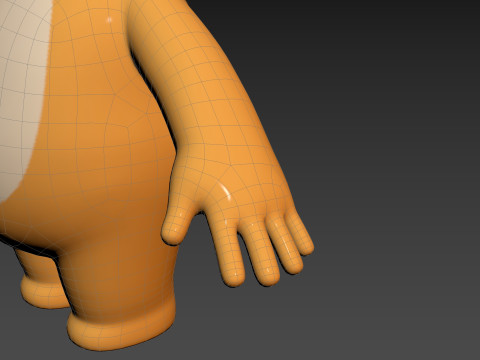 Character200 Shiba Dog Model 3D