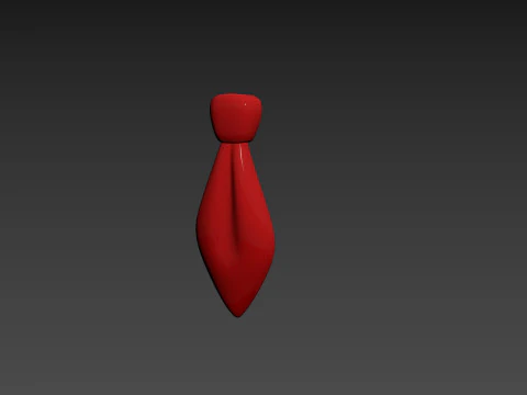 Prop193 Necktie 3D Model