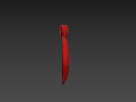 Prop193 Necktie 3D Model