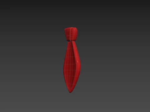 Prop193 Necktie 3D Model