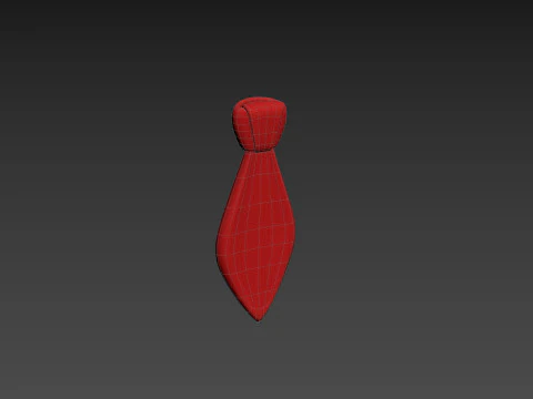 Prop193 Necktie 3D Model