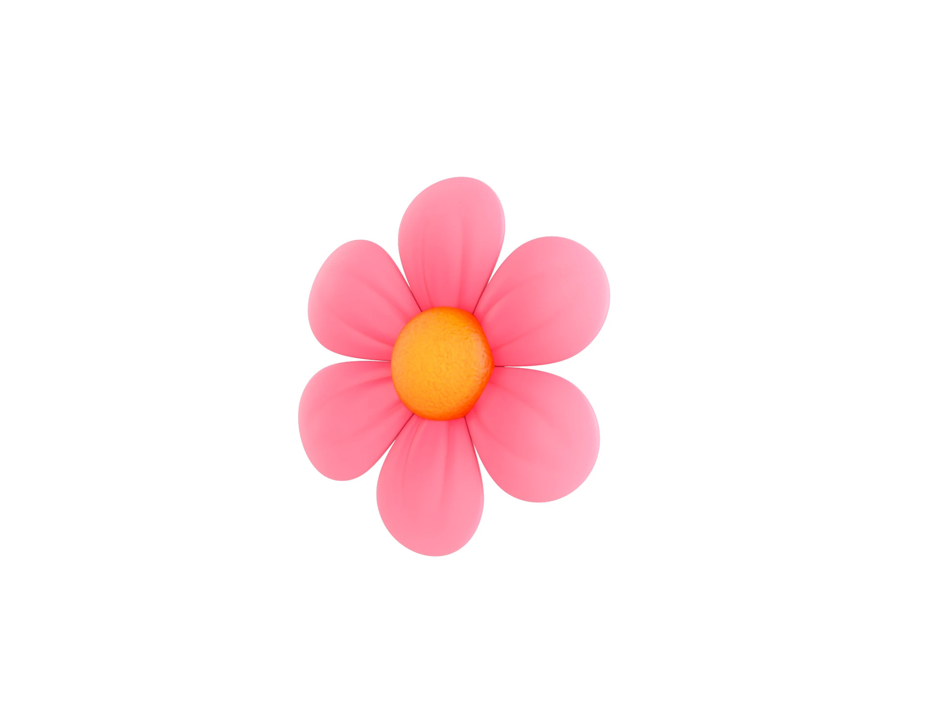 Prop195 Flower 3D Model .c4d .max .obj .3ds .fbx .stl .blend