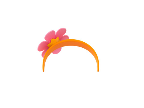 Prop197 Flower Headband Modello 3D