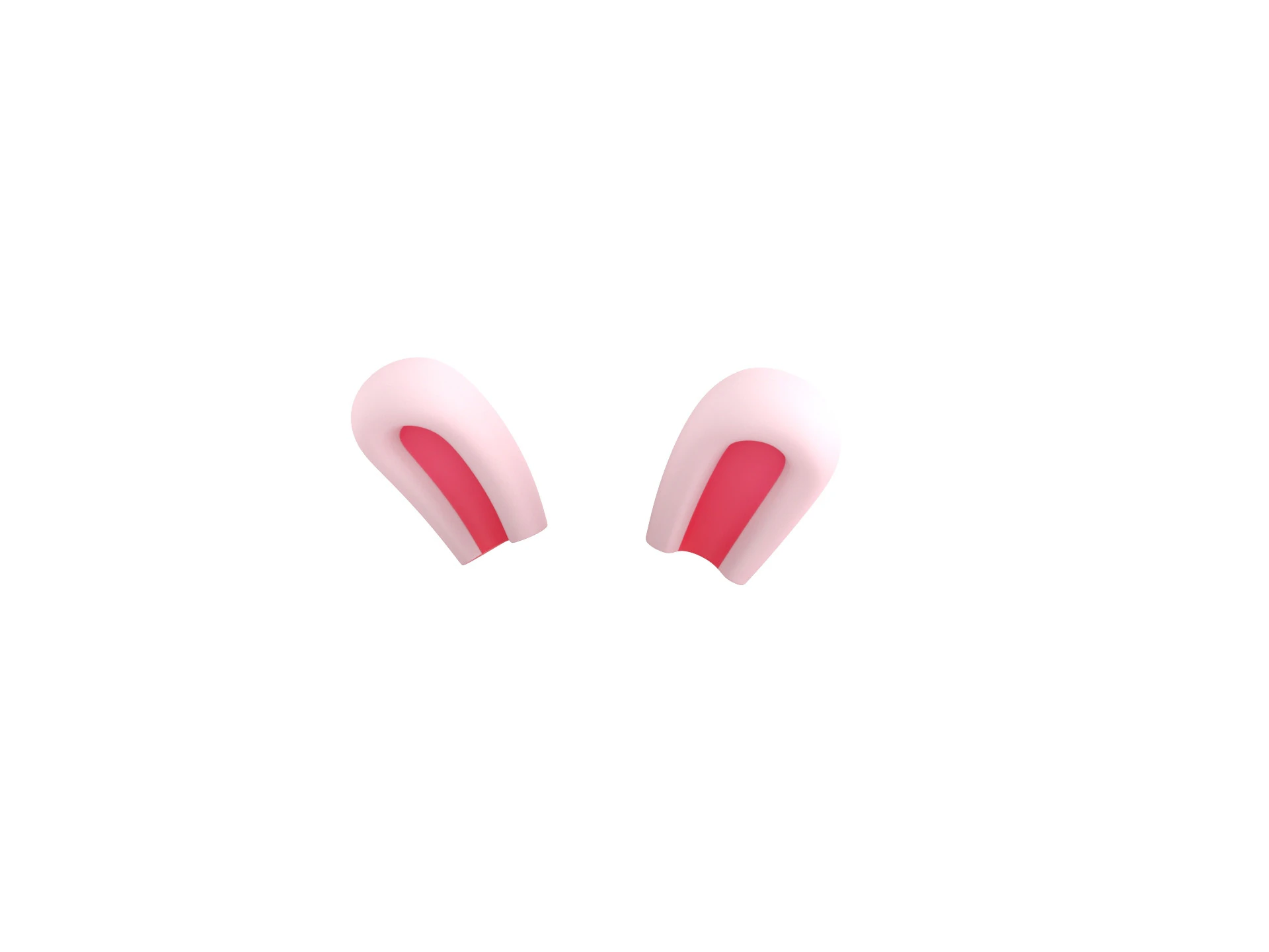 Prop198 Rabbit Ear 3D Model .c4d .max .obj .3ds .fbx .stl .blend 