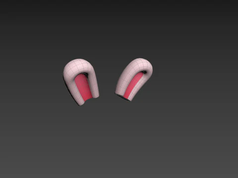 Prop198 Rabbit Ear 3D Model