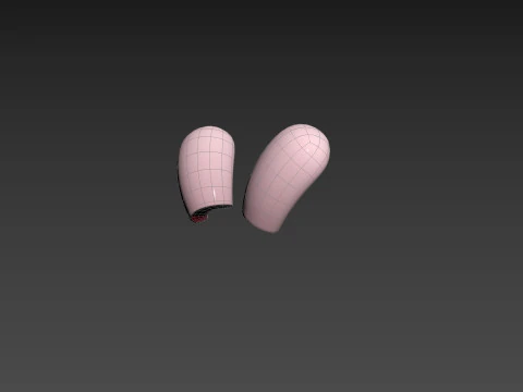 Prop198 Rabbit Ear 3D Model