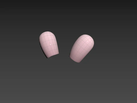 Prop198 Rabbit Ear 3D Model