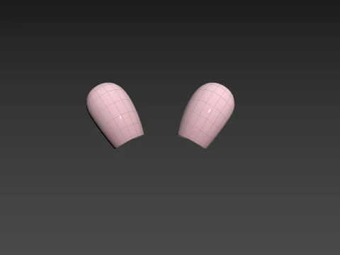 Prop198 Rabbit Ear 3D Model