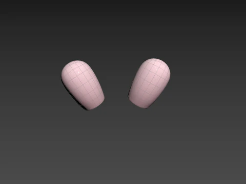Prop198 Rabbit Ear 3D Model