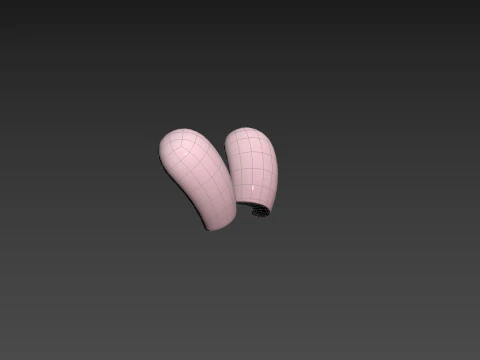 Prop198 Rabbit Ear 3D Model