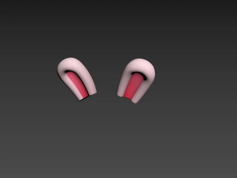 Prop198 Rabbit Ear 3D Model