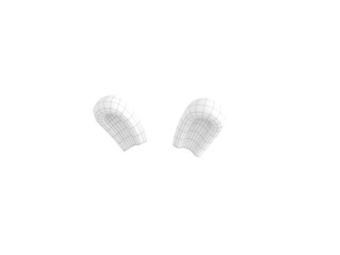 Prop198 Rabbit Ear 3D Model